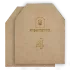 4 клас "Полегшена БЗ" 3.1 кг Бронеплита Арсенал Патріота (ціна комплекта із 2-х плит)