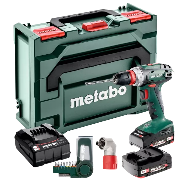 Metabo BS 18 Quick Set (602217870) Акумуляторний дриль-шуруповерт