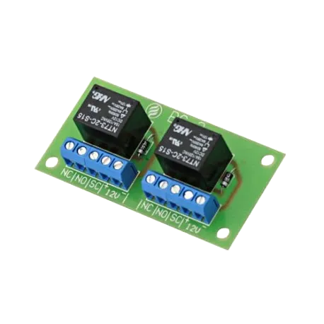 BS-2 12В 10А Блок два реле керування