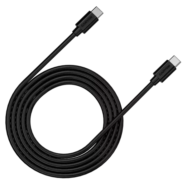 Canyon C12 black (100W USB-C - USB-C) 2м Кабель