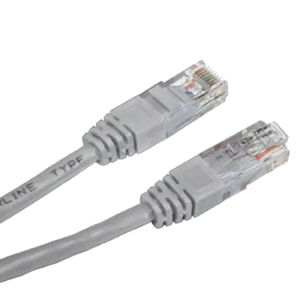 UTP 5E 0.5 м Патч-корд сірий