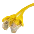 5е UTP RJ45 1м Патч-корд литий жовтий