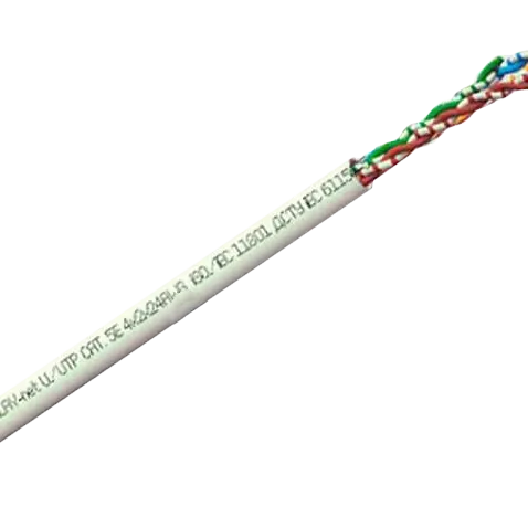 Cat. 5 U/UTP Кабель ЗЗКМ (UTP мідь внутрішній 2-х парний (4х жил. * 0,48)) 2x2x48, бухта 305м