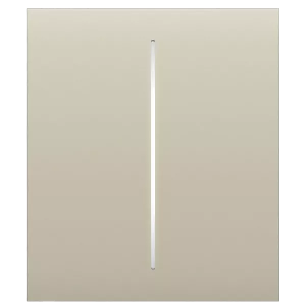 Ajax CenterButton (2-gang) [55] ivory Кнопка центральна для двоклавішного вимикача