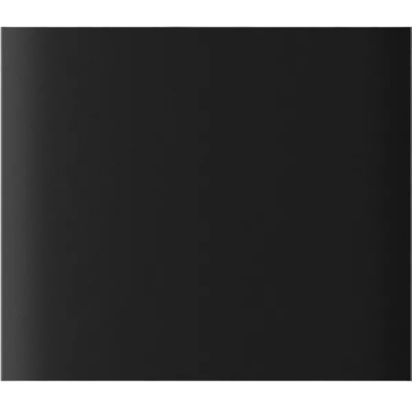 Ajax CenterButton (1-gang) vertical black Кнопка