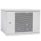 IPCOM 12U 600x600 Шафа телекомунікаційна двері перфорація (сіра)