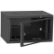 IPCOM СН-4U-060х035-ДС-9005 Шафа телекомунікаційна скло (RAL9005)