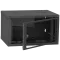 IPCOM CH-6U 600x350 скло RAL9005 Шафа серверна