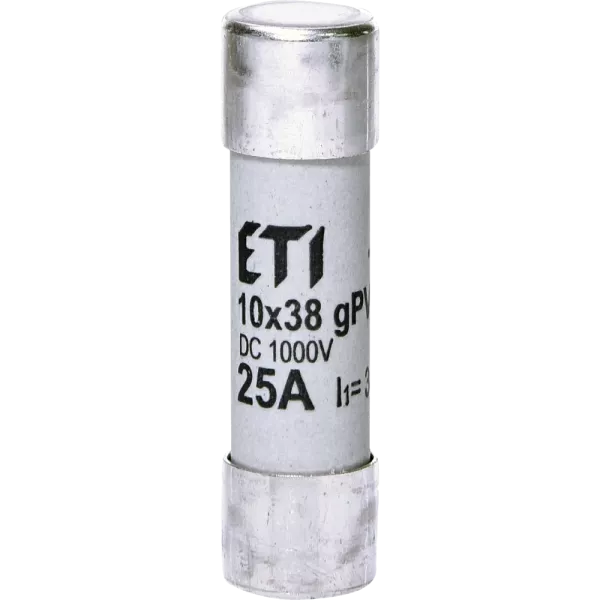 ЕТІ CH 10x38 gPV 12A 1000V (30kA) Запобіжник