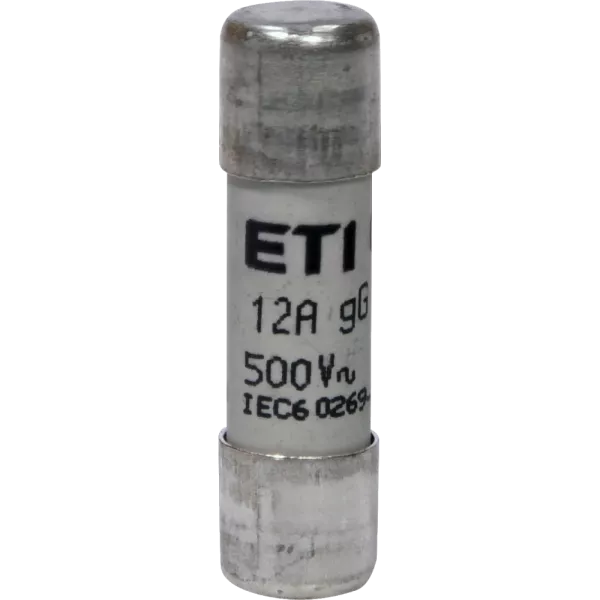 ETI CH10x38 gG 12A 500V Запобіжник