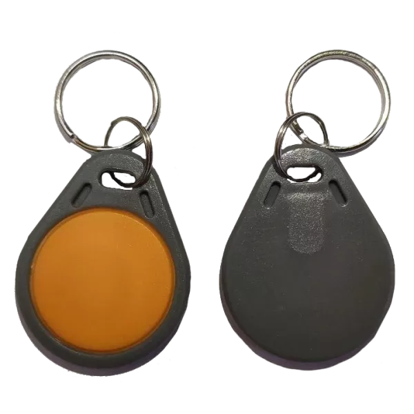 KEYFOB EM Grey/Yellow RFID брелок