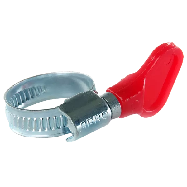 APRO W1 20-32мм (50шт) Хомут черв'ячний з метеликом