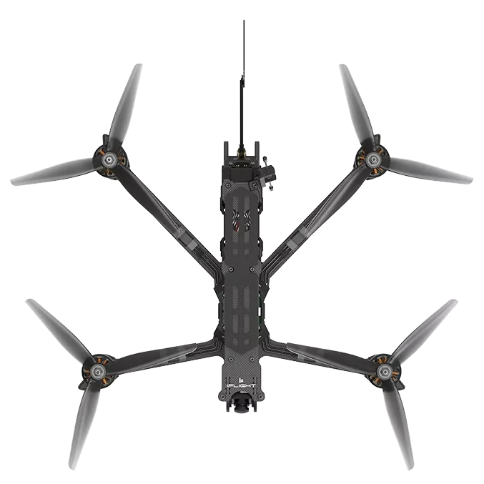 Chimera7 ECO Analog 5.8G 2.5W 6S BNF TBS FPV квадрокоптер