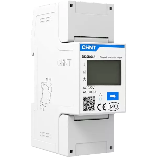 DDSU666 5(80)A RS485 2P MID 220/230V Счетчик электронный однофазный