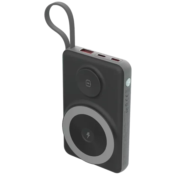 Choetech B695 10 000мА*г Black з магнітною зарядкою Повербанк