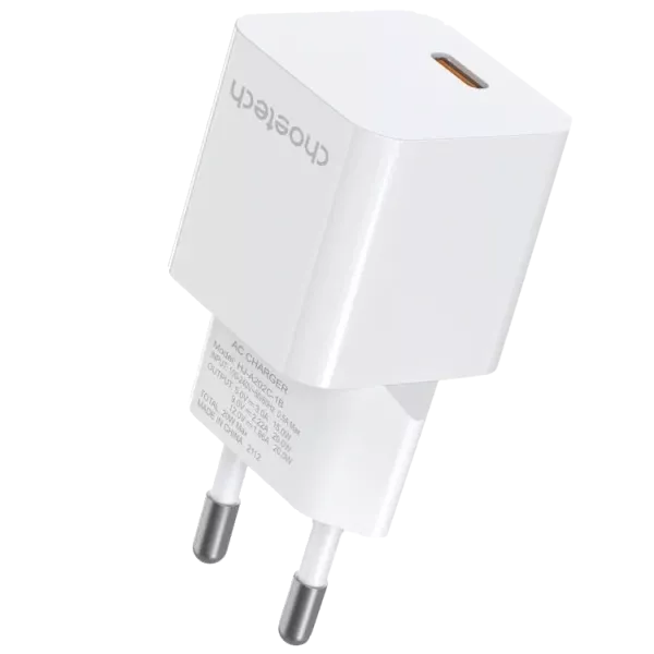 Choetech PD5010 mini White PD20W GAN USB-C Адаптер