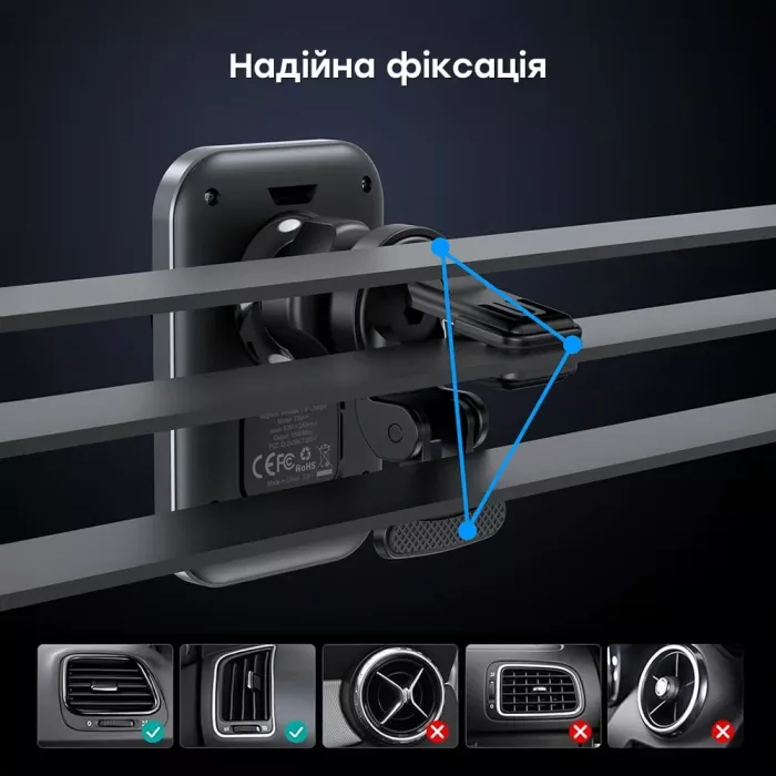 Choetech T206-F Black Автомобільний зарядний пристрій
