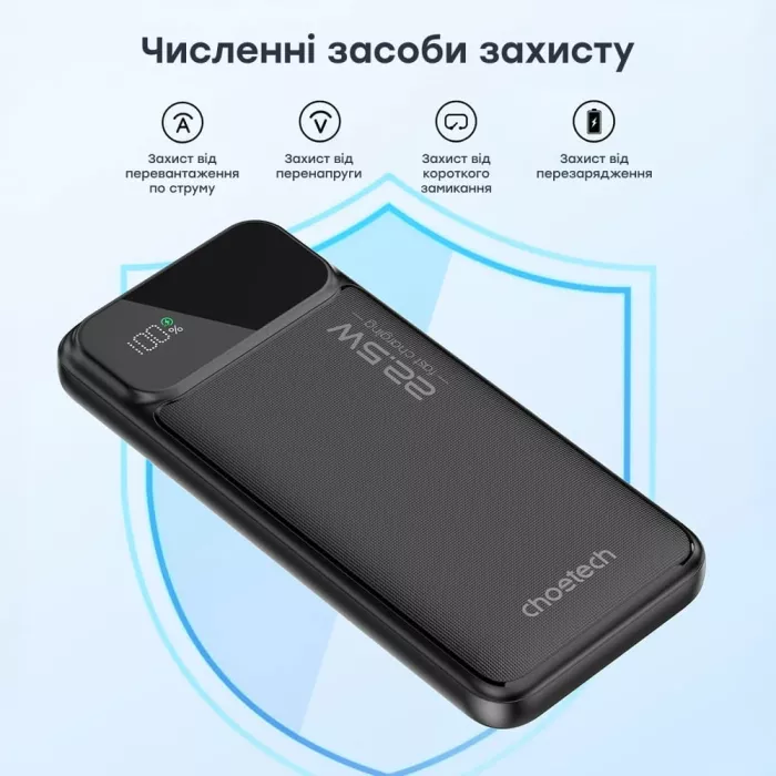 Choetech B728 10 000мА•ч Повербанк
