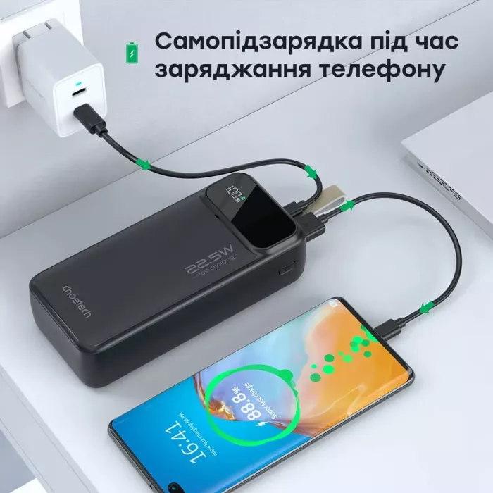 Choetech B731 40 000мА•ч Повербанк