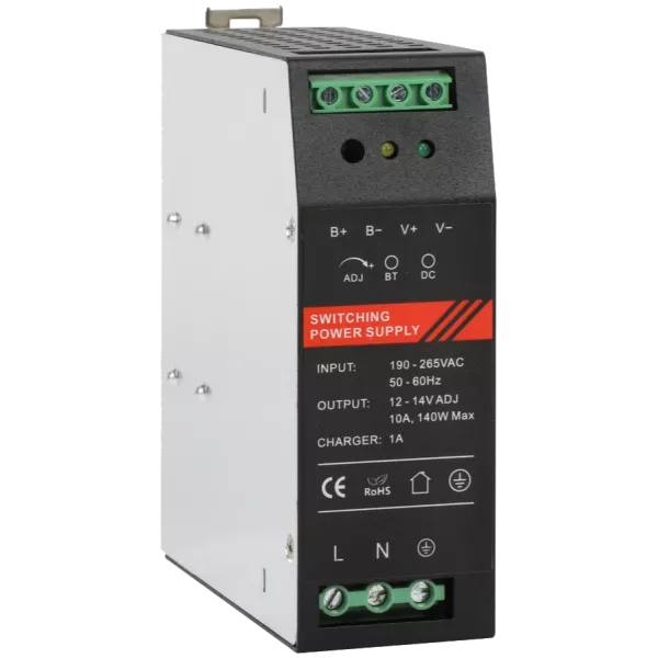 DR12120-01B 12V/10A Блок питания на DIN рейке