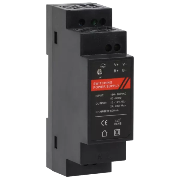 DR12024-01B 12V/2A Блок питания на DIN рейке
