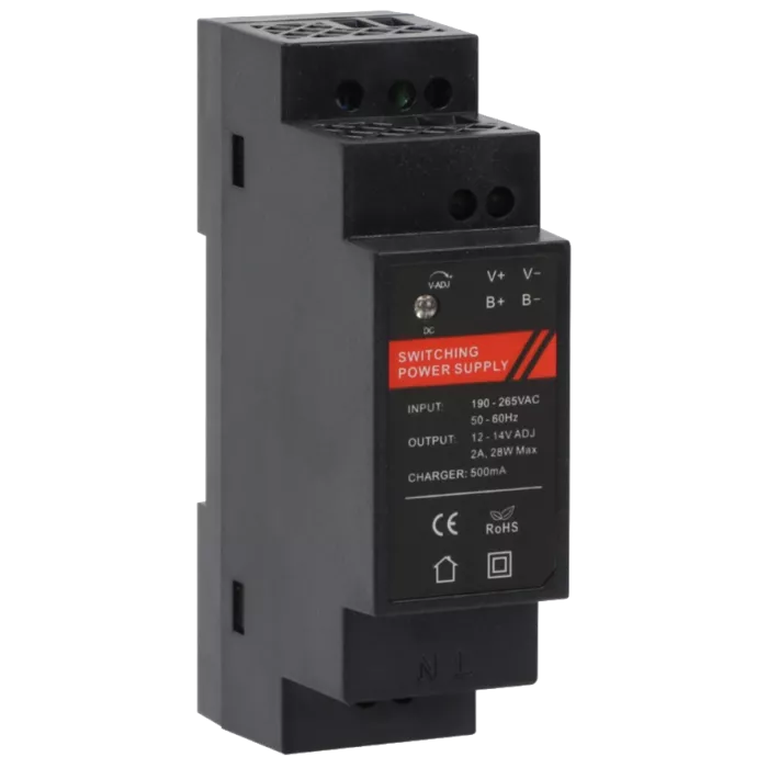DR12024-01B 12V/2A Блок питания на DIN рейке