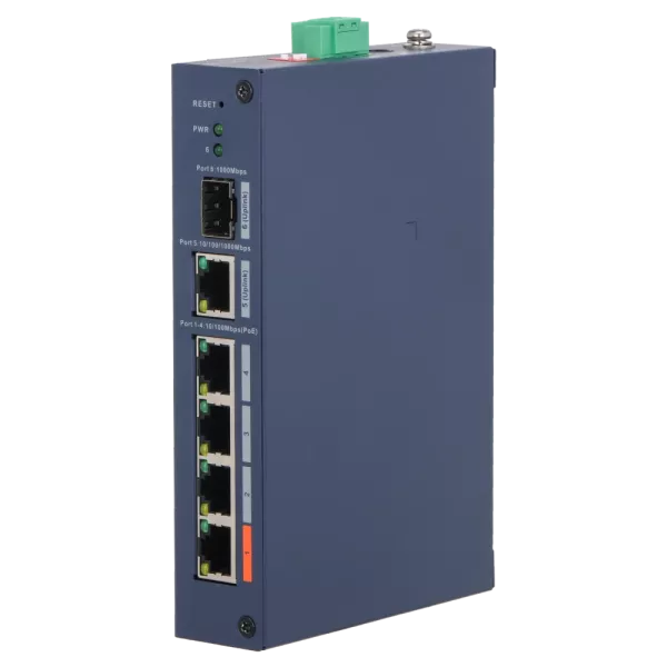 Dahua DH-CHS4106-4ET-60 PoE Комутатор 4 порти керований