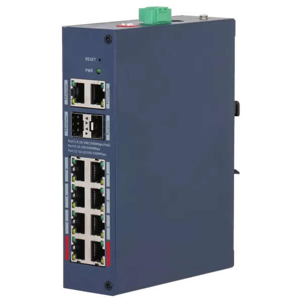 Dahua DH-CHS4212-8GT-110 PoE Комутатор 12 портів керований