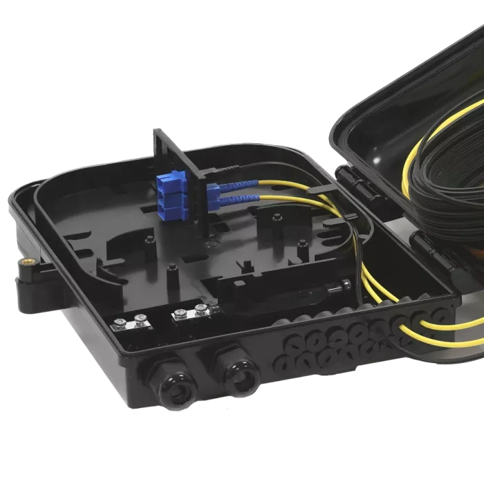 Simplex 16xSC IP65/54 2-вводи Розподільчий вуличний оптичний бокс