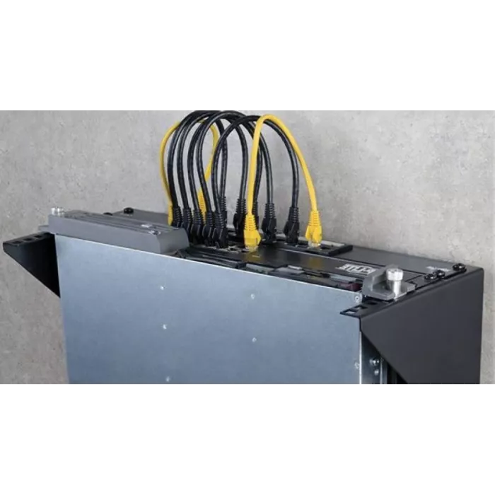 19" 2U(CMS-WWB2U-BK) Кронштейн для вертикальной установки сервера
