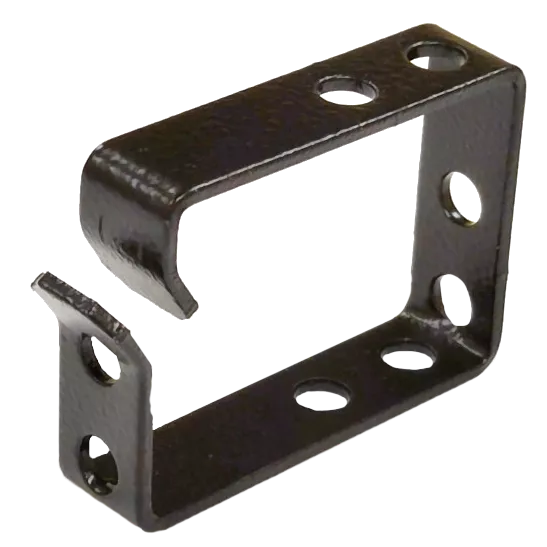 44х60 Кабельний організатор-кільце 44х60, метал 2мм, чорний