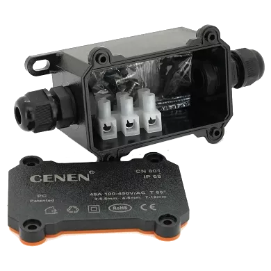 CN801-2 PG7 (3-6.5mm) 1-4 контакти IP68 Водонепроникна коробка