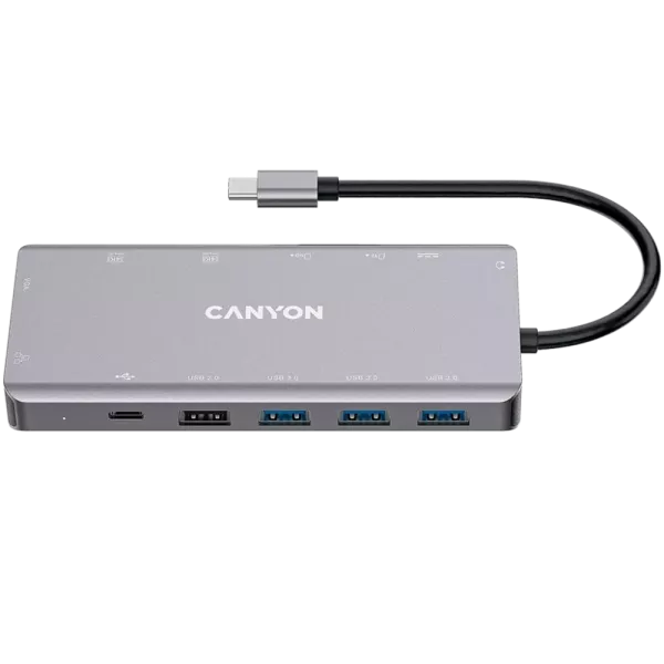 Canyon 13 Port USB-C Hub DS-12 (CNS-TDS12) USB-хаб (коммутатор)