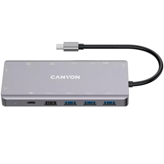 Canyon 13 Port USB-C Hub DS-12 (CNS-TDS12) USB-хаб (коммутатор)