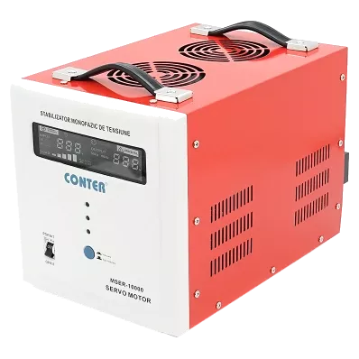 Conter MSER 10000 VA-V2/7500W однофазний сервопривід Стабілізатор напруги
