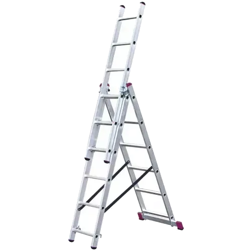 KRAUSE Corda Універсальна 3-секційна драбина 3х6 ст