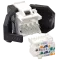 Corning Модуль Keystone UTP RJ45 кат. 6, чорний