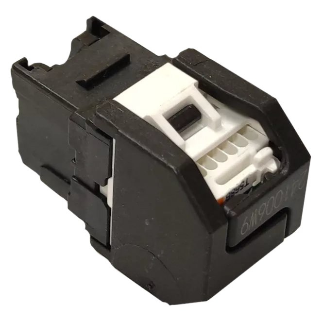 Corning Модуль Keystone UTP RJ45 кат. 6, чорний