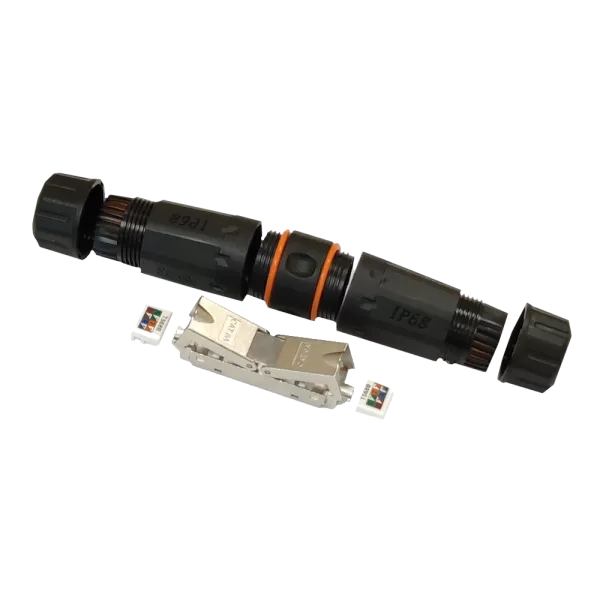 STP IP68 Водонепроникний з'єднувач для витої пари, кат. 6a