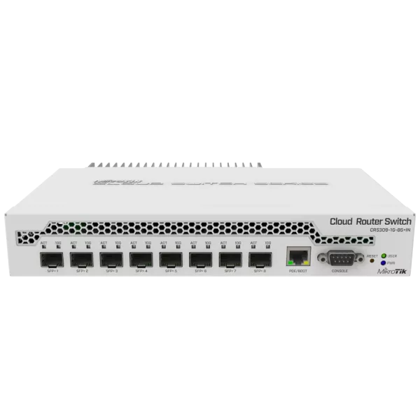 MikroTik CRS309-1G-8S+IN 10G SFP+ Комутатор 8 портів керований