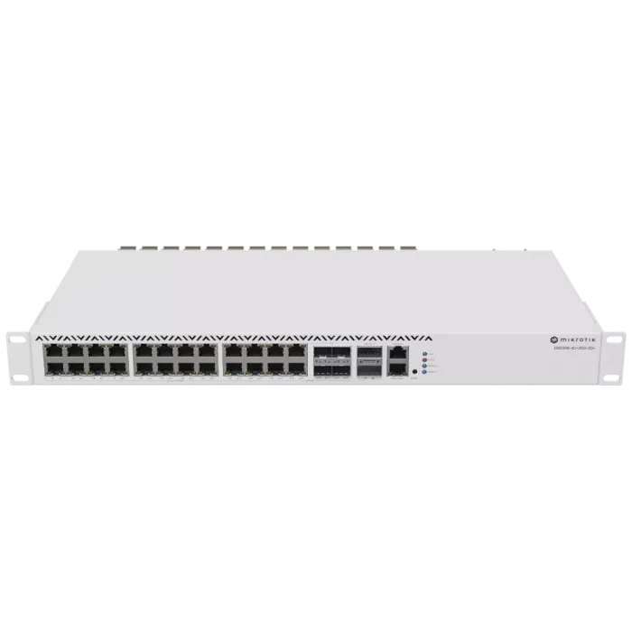 MikroTik CRS326-4C+20G+2Q+RM Комутатор 26 портів керований