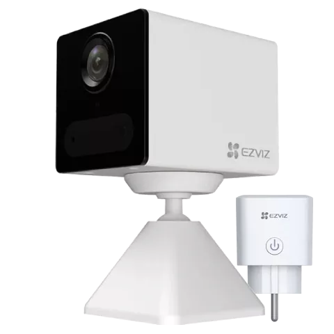 Ezviz CS-CB2 (1080P,WH)+CS-T30-10B-EU Комплект камера та розетка