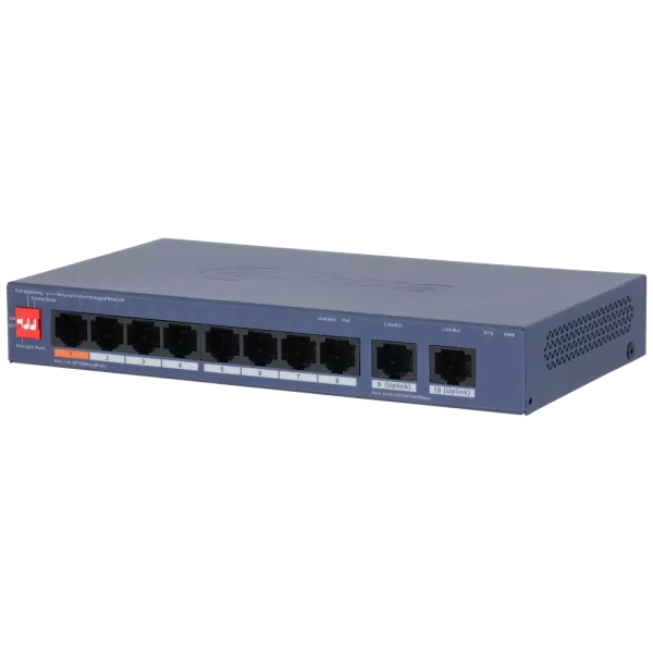 Dahua DH-CS4010-8ET2GT-60 Комутатор 8 портів керований