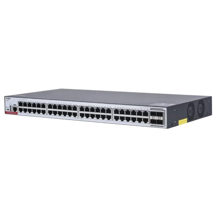 Ruijie RG-CS83-48GT4XS-P L3 POE Комутатор 48 портів керований