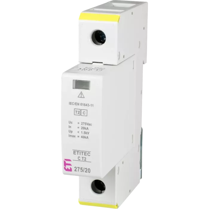 ETI TEC C T2 275/20 (1+0) 2p Обмежувач перенапруги