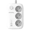 СolorWay CW-CHE34PDW 3 розетки/4USB GaN3 Pro PD Мережевий фільтр