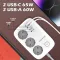 СolorWay CW-CHE34PDW 3 розетки/4USB GaN3 Pro PD Мережевий фільтр