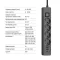 СolorWay CW-CHE432PDB 4 розетки/3USB Сетевой фильтр