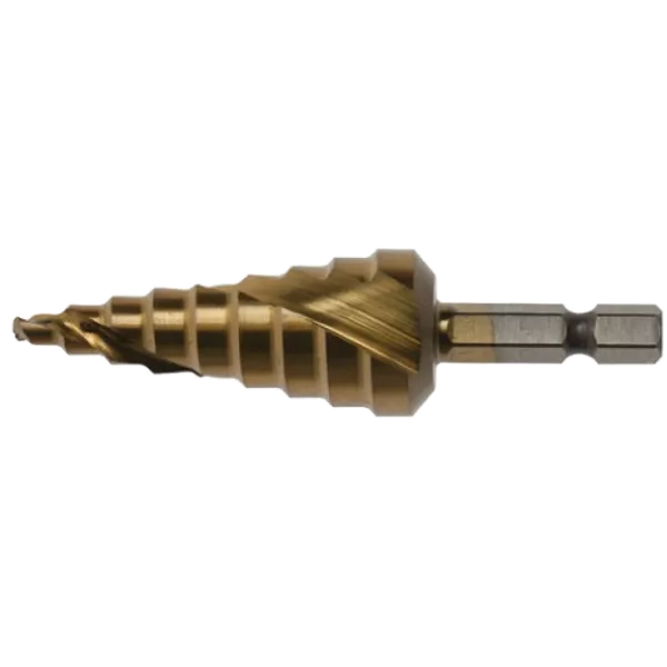 Makita (D-40185) Ступінчасте свердло HSS TiN 1/4 4-20 мм