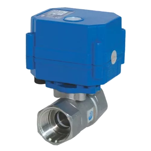 НС 220В  1/2" Кран кульовий з електроприводом